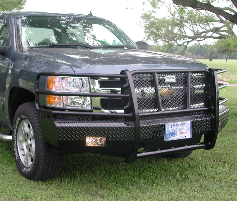 Ranch Hand FSC08HBL1 Summit Series Front Bumper; Retains Factory Tow Hook And Fog Lights; - Truck Part Superstore