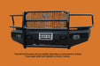 Ranch Hand FSC111BL1 Summit Series Front Bumper; Retains Factory Tow Hook And Fog Lights; - Truck Part Superstore