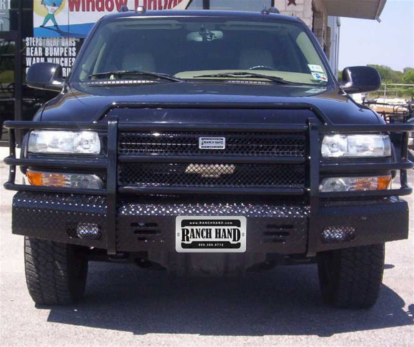 Ranch Hand FSC99HBL1 Summit Series Front Bumper; Retains Factory Tow Hook And Fog Lights; - Truck Part Superstore