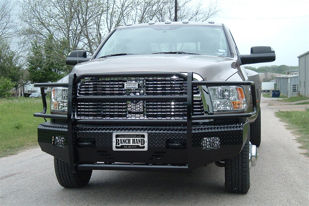 Ranch Hand FSD101BL1S Summit Series Front Bumper; Retains Factory Tow Hook And Fog Lights; - Truck Part Superstore