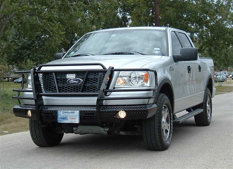 Ranch Hand FSF06HBL1 Summit Series Front Bumper; Retains Factory Tow Hook And Fog Lights; - Truck Part Superstore