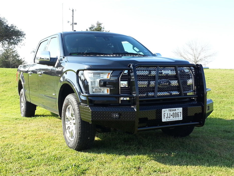Ranch Hand FSF15HBL1 Summit Series Front Bumper; Retains Factory Tow Hook; - Truck Part Superstore