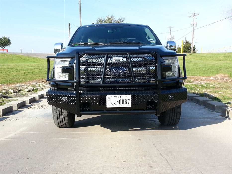 Ranch Hand FSF15HBL1 Summit Series Front Bumper; Retains Factory Tow Hook; - Truck Part Superstore