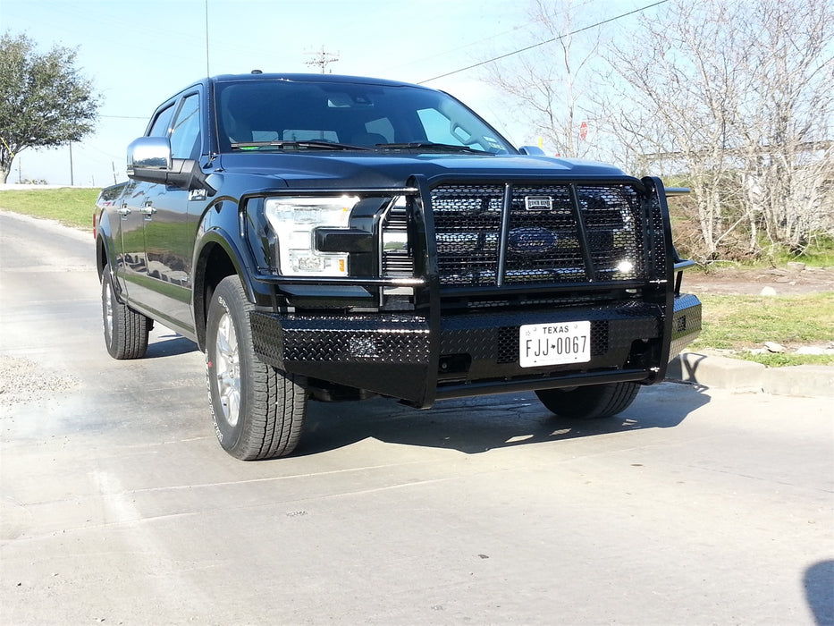 Ranch Hand FSF15HBL1 Summit Series Front Bumper; Retains Factory Tow Hook; - Truck Part Superstore