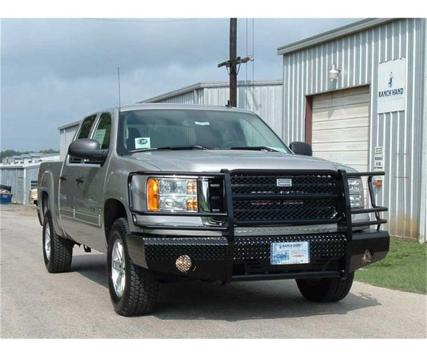 Ranch Hand FSG08HBL1 Summit Series Front Bumper; Retains Factory Tow Hook And Fog Lights; - Truck Part Superstore