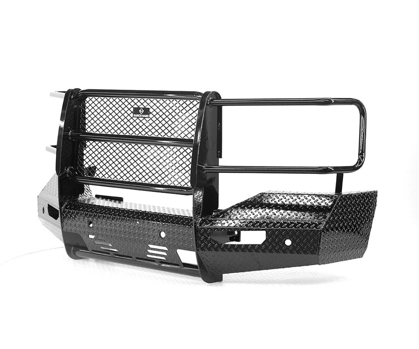 Ranch Hand FSG16HBL1 Summit Series Front Bumper; Retains Factory Tow Hook; - Truck Part Superstore