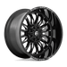Fuel 1PC D79522202647 D795 22X12 5X4.5/5.0 G-BLK-MILL -44MM - Truck Part Superstore