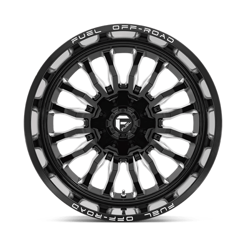 Fuel 1PC D79522207047 D795 22X12 5X5.5/150 G-BLK-MILL -44MM - Truck Part Superstore