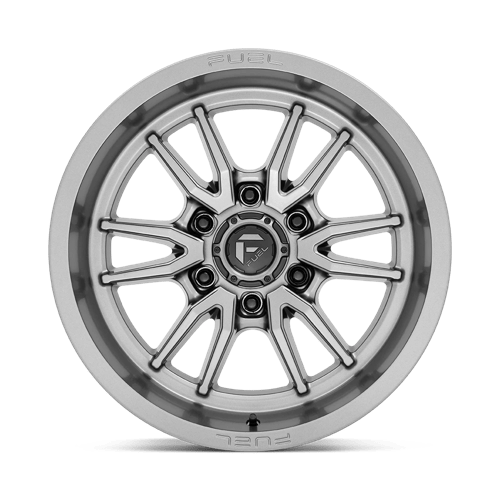 Fuel 1PC D78917908445 D789 17X9 6X5.5 GNMTL -12MM - Truck Part Superstore