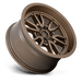 Fuel 1PC D78817908450 D788 17X9 6X5.5 BRONZE 01MM - Truck Part Superstore