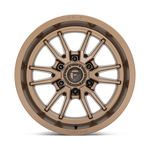 Fuel 1PC D78817908750 D788 17X9 6X4.5 BRONZE 01MM - Truck Part Superstore