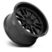 Fuel 1PC D76018908950 D760 18X9 6X135 G-BLK 01MM - Truck Part Superstore