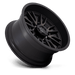 Fuel 1PC D76220008247 D762 20X10 8X6.5 MT-BLK-DDT -18MM - Truck Part Superstore