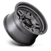 Fuel 1PC D80118907550 D801 18X9 5X5.0 MT-GNMTL 01MM - Truck Part Superstore