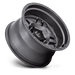 Fuel 1PC D80117908435 D801 17X9 6X5.5 MT-GNMTL -38MM - Truck Part Superstore