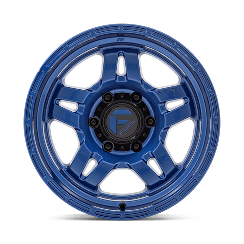 Fuel 1PC D80217857547 D802 17X8.5 5X5.0 DRK-BLUE 01MM - Truck Part Superstore