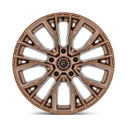Fuel 1PC D8502000B447 D850 20X10 5X5.5 PLT-BRZ-MILL -18MM - Truck Part Superstore