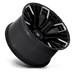 Fuel 1PC D84922208947 D849 22X12 6X135 G-BLK-MILL -44MM - Truck Part Superstore