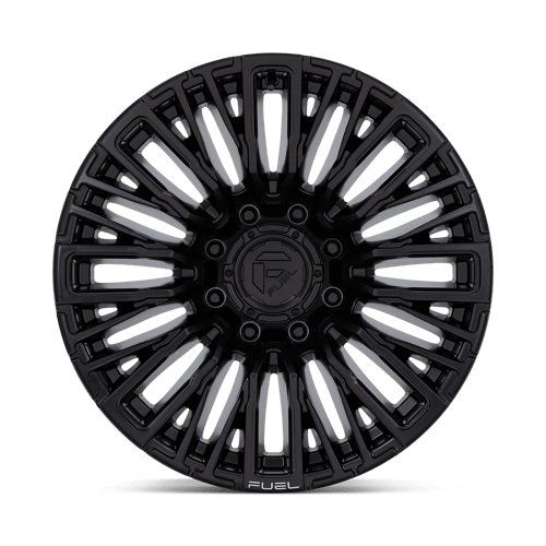 Fuel 1PC D84720001747 D847 20X10 8X170 BLK-OUT -18MM - Truck Part Superstore