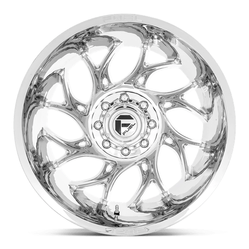 Fuel 1PC D74022829335 D740 22X8.25 8X210 CHR-PLATED -220MM - Truck Part Superstore