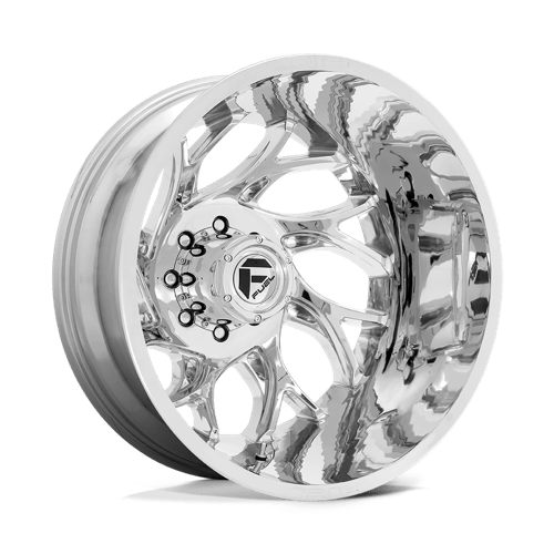 Fuel 1PC D74022828D35 D740 22X8.25 8X6.5 CHR-PLATED -240MM - Truck Part Superstore