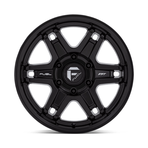 Fuel 1PC D83617858442 D836 17X8.5 6X5.5 MT-BLK -15MM - Truck Part Superstore