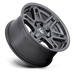 Fuel 1PC D83817857547 D838 17X8.5 5X5.0 MT-GNMTL 1MM - Truck Part Superstore