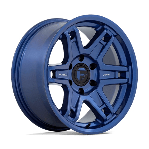 Fuel 1PC D83918858442 D839 18X8.5 6X5.5 DRK-BLUE -15MM - Truck Part Superstore