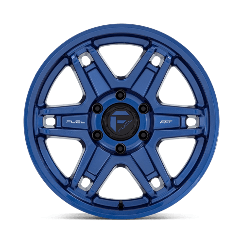 Fuel 1PC D83918857542 D839 18X8.5 5X5.0 DRK-BLUE -15MM - Truck Part Superstore