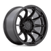 Fuel 1PC D79117907545 D791 17X9 5X5.0 MT-BLK -12MM - Truck Part Superstore