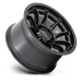 Fuel 1PC D79117907550 D791 17X9 5X5.0 MT-BLK 01MM - Truck Part Superstore