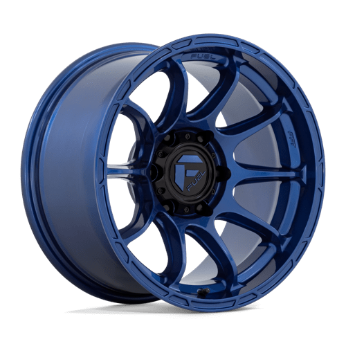 Fuel 1PC D79417908445 D794 17X9 6X5.5 DRK-BLUE -12MM - Truck Part Superstore