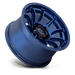 Fuel 1PC D79417908445 D794 17X9 6X5.5 DRK-BLUE -12MM - Truck Part Superstore