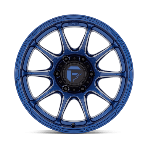Fuel 1PC D79417908445 D794 17X9 6X5.5 DRK-BLUE -12MM - Truck Part Superstore