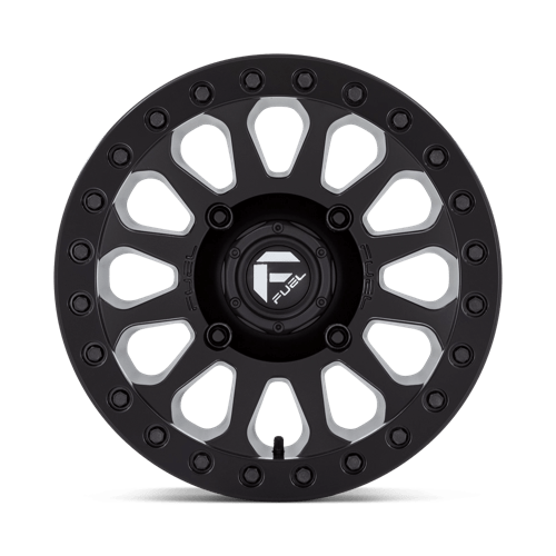 Fuel UTV D9201470A545 D920 14X7 4X156 MT-BLK 13MM - Truck Part Superstore