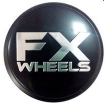 TrailFX FX20FX50MTBCAP FX20 And FX50 Ser 4 and 5 Lug Bolt Patterns Matte Black Sgl - Truck Part Superstore