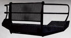 TrailFX FX3007 1 Pc Direct Fit Use Orig Mount Hardware W/Grille Grd and Grille Mesh Black Steel - Truck Part Superstore
