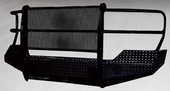 TrailFX FX3007 1 Pc Direct Fit Use Orig Mount Hardware W/Grille Grd and Grille Mesh Black Steel - Truck Part Superstore