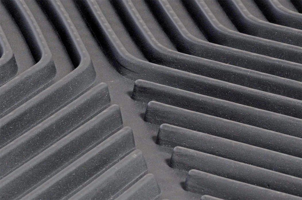 Dee Zee DZ90710 All Weather Floor Mats; Front; W 19 in. x H 28 in.; Sold In Pairs; - Truck Part Superstore