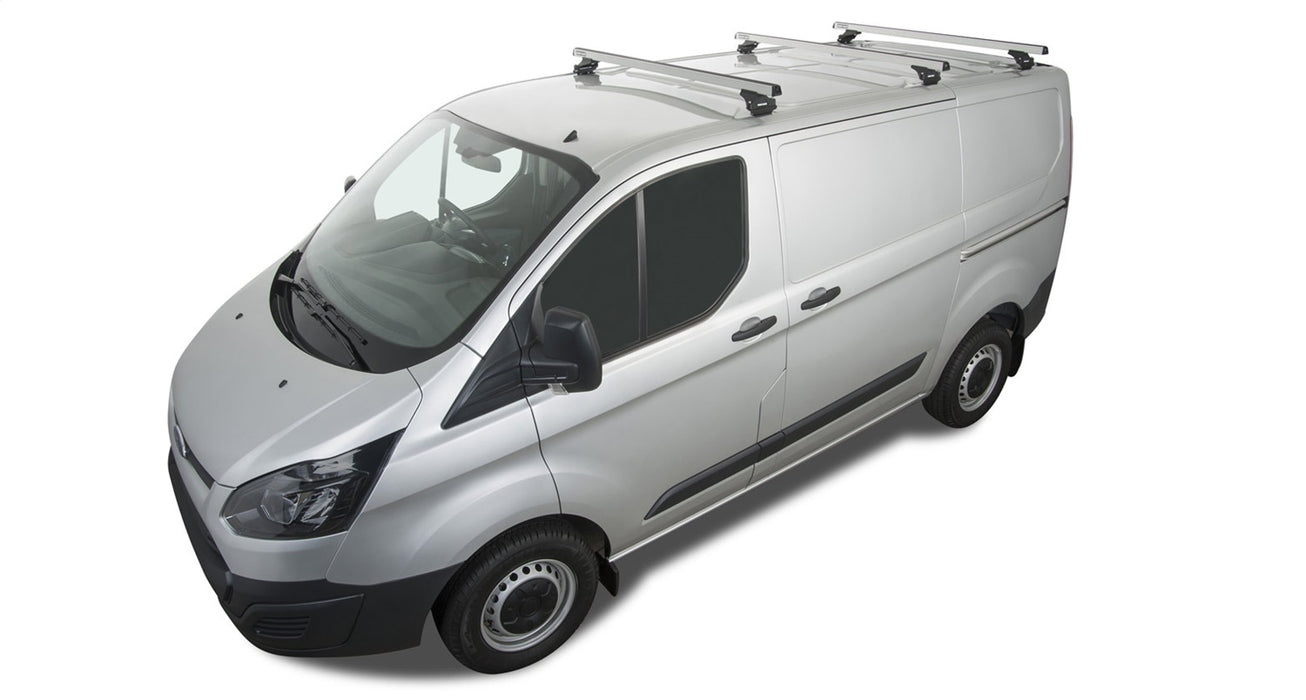 Rhino-Rack USA JA6338 Heavy Duty RLTP Roof Rack; 3 Silver HD Bars; 6 Legs; Length 1800mm; - Truck Part Superstore