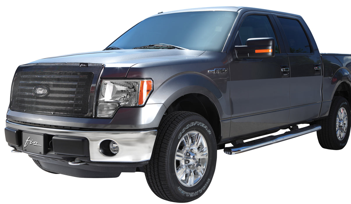 FIA GS902-36 Custom Fit Grille Bug Screen; w/License Plate On Bumper; - Truck Part Superstore