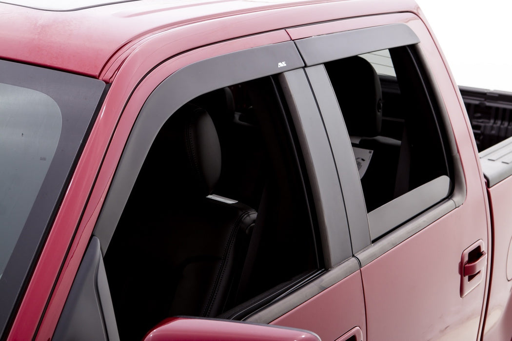Auto Ventshade (AVS) 56010001 Ventvisor®/Bug Shield Combo; Matte Finish; - Truck Part Superstore
