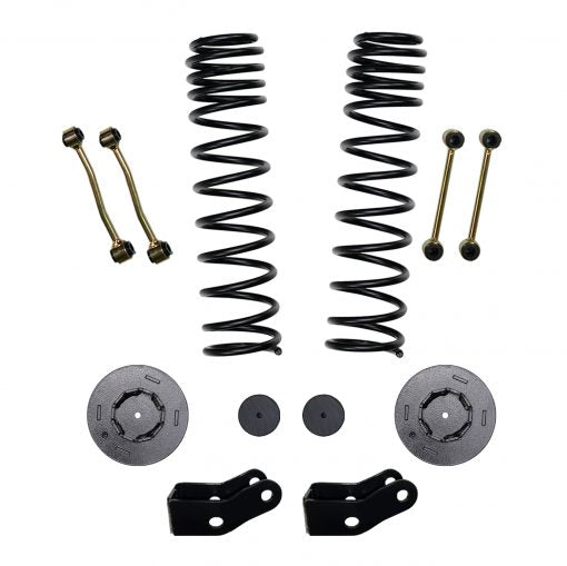 Skyjacker G250RPELT 2.5 Inch Front Dual Rate Long Travel Coil Spring Lift Kit with Rear Metal Coil Spring Spacers and Shock Extensions 2020-2022 Jeep Gladiator JT Rubicon Skyjacker - Truck Part Superstore