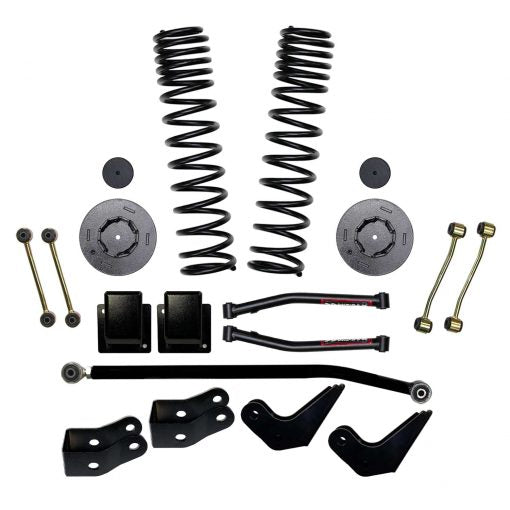 Skyjacker G350RPELT 3.5 Inch Front Dual Rate Long Travel Coil Spring Lift Kit with Rear Metal Coil Spring Spacers and Shock Extensions 2020-2022 Jeep Gladiator JT Rubicon Skyjacker - Truck Part Superstore