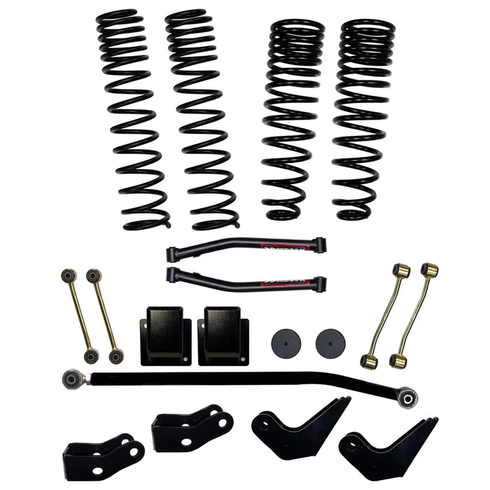Skyjacker G351PELT 3.5 Inch Dual Rate Long Travel Coil Spring Lift Kit with Shock Extensions 2020-2022 Jeep Gladiator JT Non-Rubicon Skyjacker - Truck Part Superstore