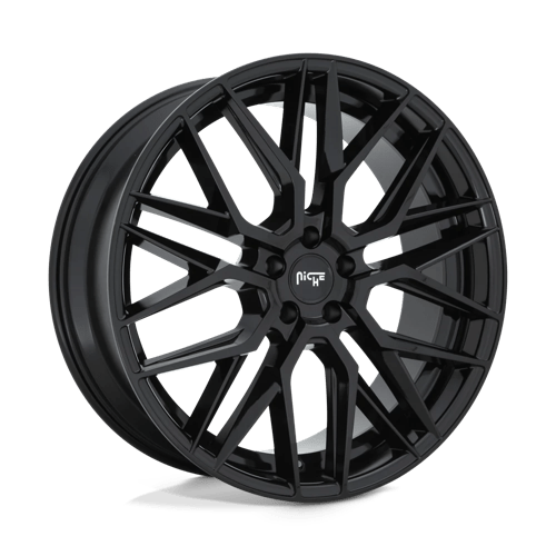 Niche 1PC M224229065+38 M224 22X9 5X4.5 GL-BLK 38MM - Truck Part Superstore