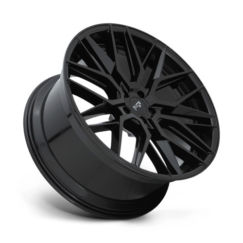 Niche 1PC M224220575+35 M224 22X10.5 5X5.0 GL-BLK 35MM - Truck Part Superstore