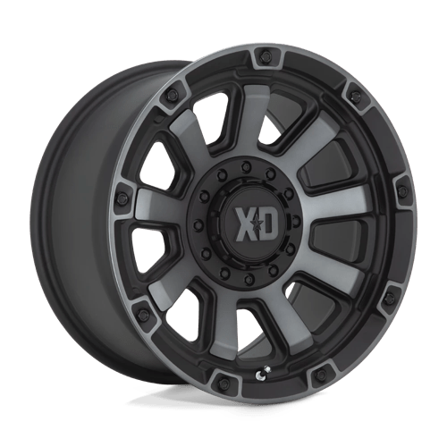 XD XD85221035418N XD852 20X10 5X5.0/5.5 S-BLK GTCC -18MM - Truck Part Superstore