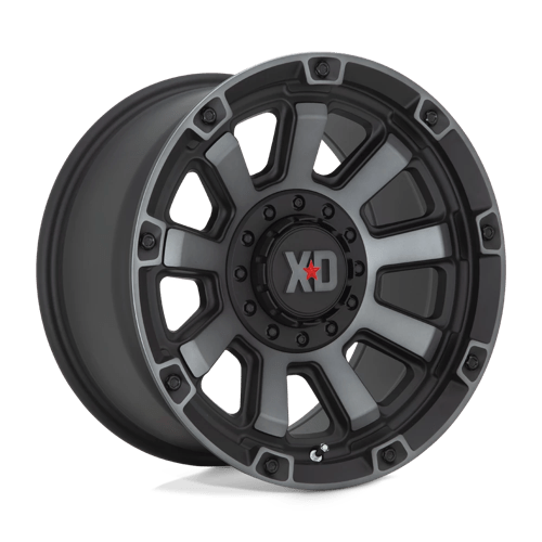 XD XD85221080418N XD852 20X10 8X6.5 S-BLK GTCC -18MM - Truck Part Superstore