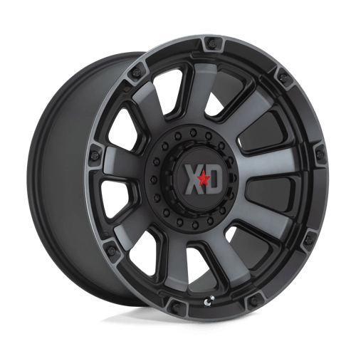 XD XD85221067418N XD852 20X10 6X135/5.5 S-BLK GTCC -18MM - Truck Part Superstore